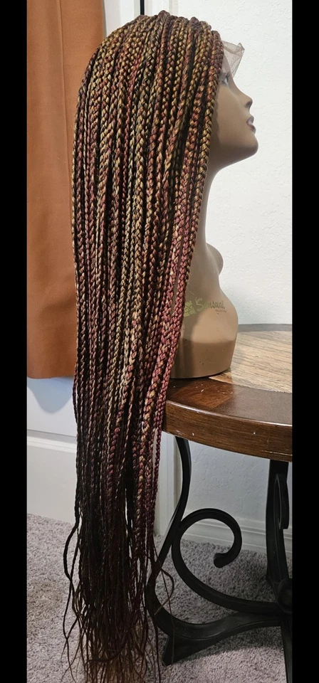 Pelucas largas trenzadas para mujer Foto 1 de 4