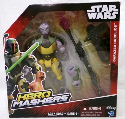 Figura Hasbro Star Wars Hero Mashers Garazeb Orrelios 2015 6" nueva sellada Foto 1 de 4