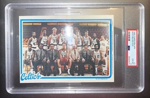 1980 Topps Pin-Ups Boston Celtics LARRY BIRD ROOKIE RC Rookie TALL BOY PSA 6 - Picture 1 of 2