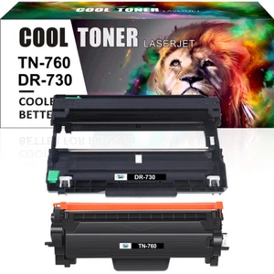 Compatible With Brother DR730 Drum TN760 Toner MFC-L2710DW DCP-L2550DW HY LOT - Picture 1 of 20