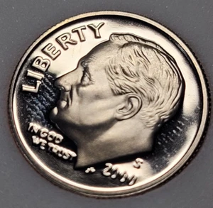 2000s AMERICAN GEM PROOF DIME I COMBINED SHIPN. BEAUTIFUL DETAIL. MUSTGO-SHOPPIN - Picture 1 of 5
