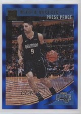 2018-19 Panini Donruss Press Proof Blue Laser 10/49 Nikola Vucevic #49