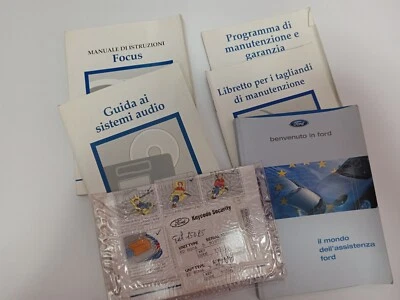 Manuale uso e manutenzione Ford Focus 2002 - Immagine 1 di 3