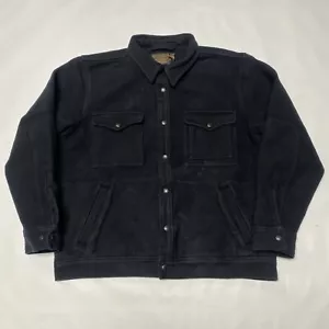 FILSON BEARTOOTH CAMP JACKET NAVY BLACK XL NWT moleskin cruiser BRAND NW W Tags - Picture 1 of 15