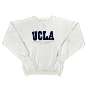 Felpa Santee Vintage UCLA University of California Los Angeles Girocollo Taglia S - Foto 1 di 8