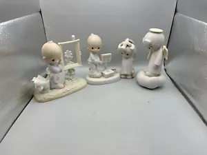 Precious Moments Figurines Lot Of 5 With Boxes - Picture 1 of 15