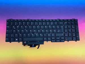Tastatur DE Dell Precision 7530 7540 7730 7740 Deutsch 0NMTGD Backlit - Bild 1 von 5