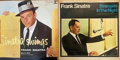 1960' Pop 2 x LP Lot-Frank sinatra-Strangers in the night+Swings Made in Israel - Image 1 of 4