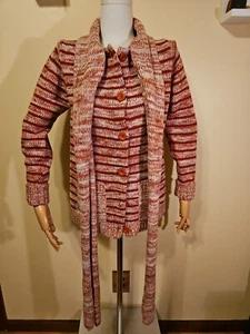 Women’s Vintage 1970s? Montgomery Ward Cardigan Size Large EUC - Picture 1 of 18