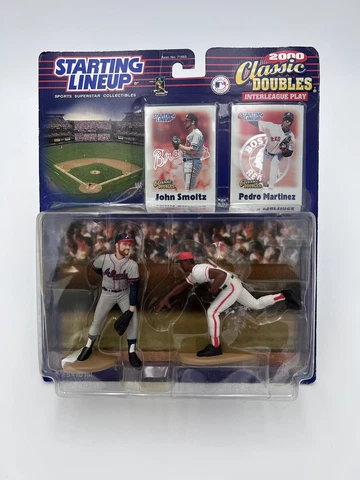 Starting Lineup Classic doubles 2000 Interlegue Play John Smoltz &Pedro Martinez Cover