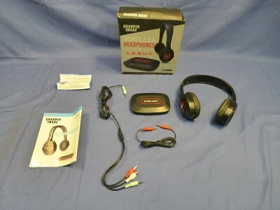 Wireless Headphones Sharper Image Used In Box SHP921 - Image 1 of 4