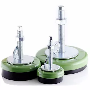 Maschinenschuh Maschinenfuß Maschinenfüß MFES Schwingelemen M12 M16 M20 Ø 80-160 - Bild 1 von 2