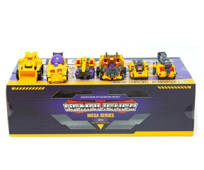 Master Made SDT-09 SDT09 Demolisher Devastator Full Set Yellow Version Figure - Image 1 of 4