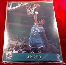 1990-91 Hoops Action Photos - 8x10 Factory Sealed - J.R. Reid