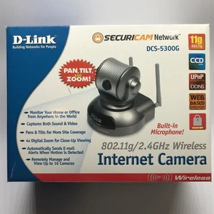 D-Link DCS-5300G SECURICAM WLAN-Internetkamera 2,4 GHz - Bild 1 von 4