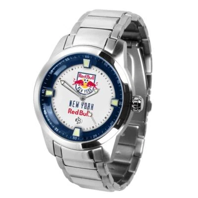Mens New York Red Bulls Watch Stainless Steel Titan Watch - Image 1 of 4