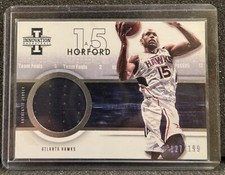 2012-13 Innovation JERSEYS 127/199 Al Horford #12 -GAME WORN- Atlanta Hawks
