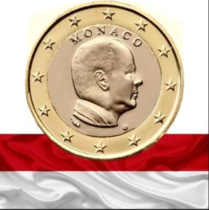 1 EURO MONACO 2001 2002 2007 2014 2016 2018 2020 2021 2022 2023 MÖNCH MOINE 和尚 - Foto 1 di 10