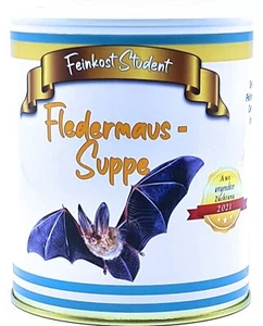 Fledermaus - Suppe aus der Dose,Scherzarktikel,Geschenkidee Party-Brüller - Bild 1 von 4