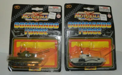 (2) Motormax Commando Force Diecast Metal  - Image 1 of 2