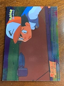 1999 Topps Pokemon Movie Edition #9 Ash and Company (B) Silver Foil Blue Logo - Picture 1 of 2