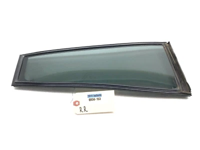 Infiniti QX56 QX80 2011-2017 pasajero derecho puerta trasera ventilación vidrio fabricante de equipos originales. Foto 1 de 4