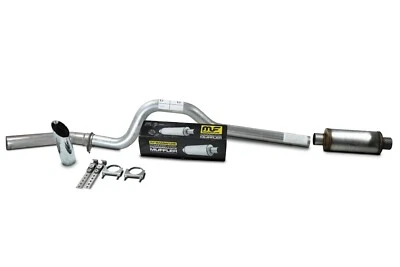 98-03 Ford F-150 3" Kit de escape único silenciador Magnaflow punta de corte salida de esquina Foto 1 de 2