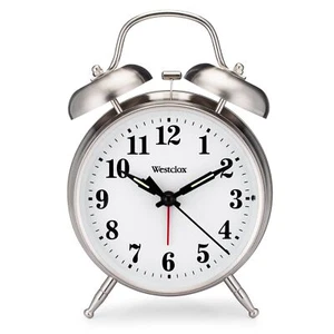 -Big Ben Twin Bell Alarm Clock | Loud Alarm Clock for Heavy Sleepers | Batter... - Picture 1 of 7