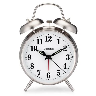 -Big Ben Twin Bell Alarm Clock | Loud Alarm Clock for Heavy Sleepers | Batter... - Image 1 of 4