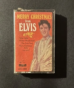 Elvis Presley: Merry Christmas For Elvis (SEALED) (RCA Cassette) 1987 - Picture 1 of 2