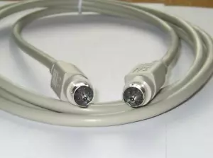 6 Fuß Sony Visca PTZ Kamera Gehäuse Daisy Chain Kabel/Kabel, 8 Pin Mini DIN Stecker - Bild 1 von 2