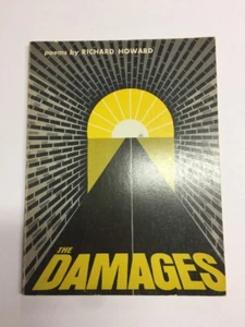 The Damages Poems by Richard Howard First Edition Signed Softcover Free US Ship - Picture 1 of 6