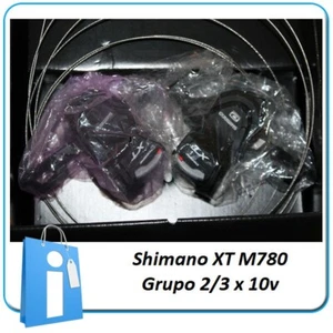 NOS Getriebe Armaturenbrett Schaltung Shimano XT 2/3 X 10v SL-M780 Schelle MTB - Picture 1 of 17