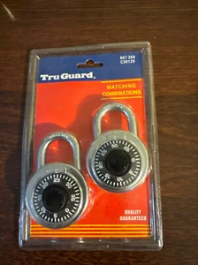 TruGuard 807388 C30120 2" esfera combinación cerraduras paquetes sellados, lote de 2 un paquete - Imagen 1 de 3