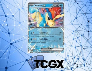 Pokemon - Keldeo ex - 027/086 - Blanco Flare - Doble Raro Casi Nuevo - Imagen 1 de 1