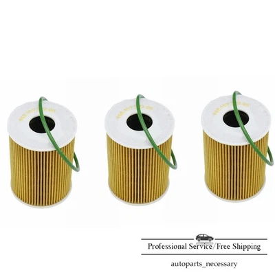 Fit For Porsche 911 2009-2019 Cayenne Macan Panamera 3 Pieces Engine Oil Filter - Image 1 of 4