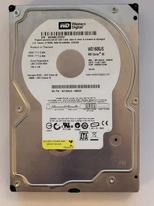 WD1600JS-00NCB1, HSBHNTJCHN, 14 OCT 2007, Western Digital 160Gb 3.5" Sata HDD - Picture 1 of 2
