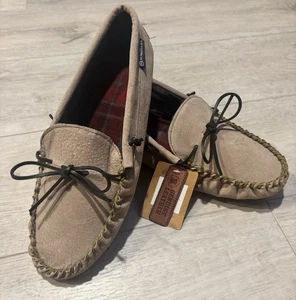 Ciabatte uomo Magellan Outdoor marrone taglia 12 slip on nuove con etichette - Foto 1 di 5