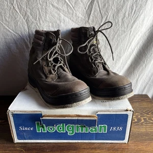 Hodgman Lakestream Scarpe da Guadino Ruote Pesca a Mosca Uomo Taglia 10 - Foto 1 di 8