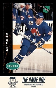 1991-92 Parkhurst French #142 Kip Miller Quebec Nordiques - Picture 1 of 2
