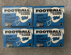 (4) 1990 Topps Traded Football Set - Emmitt Smith, Junior Seau RC - Bild 1 von 1