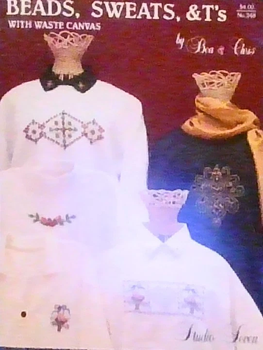 Beads Sweats and Ts Counted Bead Cross Stitch Waste Canvas Patterns - Image 1 of 1