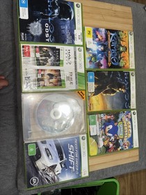 Xbox 360 Games Bundle Lot &times; 7 PAL edition Inc Halo, NFS, Sega Superstars