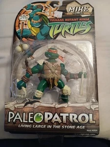 Teenage Mutant Ninja Turtles Paleo Patrol Michelangelo Playmates Tmnt Cave Mike - Picture 1 of 8