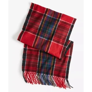  Style & Co Women's Plaid Soft Wrap Scarf in Red Multi - Picture 1 of 2