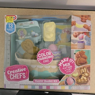 Little Tikes Creative Chefs Easter Basket Kit W/ 13 Realistic Accessories 480928 - Image 1 of 2