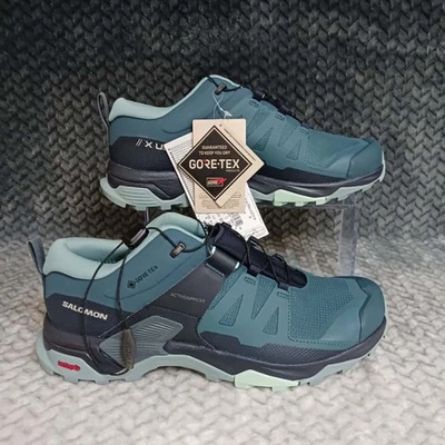Salomon X Ultra 4 Gore Tex Ortholite Women's Hiking Shoes Stargazer Blue Size 9 - Image 1 of 4