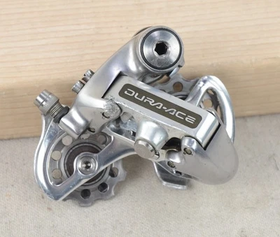 Câmbio traseiro Shimano Dura Ace RD-7402 8 velocidades gaiola curta com polias de titânio - Imagem 1 de 4