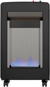 Stufa a Gas Da Interno, Con Fiamma Blu, Design Pieghevole E Colore Nero, Ideale - Foto 1 di 12