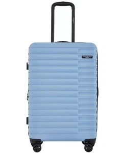 New TRAVELERS CLUB Providence Hardside Luggage 20" Light Blue Carry On Suitcase - Picture 1 of 9